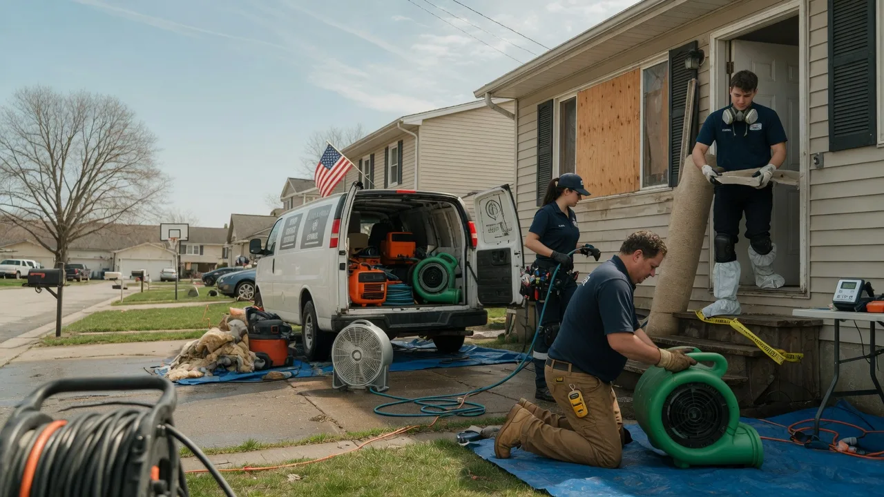 Water Damage Restoration in West Point, KY near me